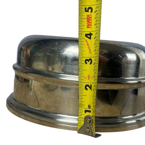 Vintage Saladmaster Stainless Steel Steamer Strainer Insert Pan Made In USA 8” - Picture 4 of 16